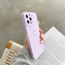 Load image into Gallery viewer, Soft Love Heart Phone Case For iPhone - Premium Phone Case from REYDETECH - Just $10.90! Shop now at Reydetech
