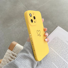 Load image into Gallery viewer, Soft Love Heart Phone Case For iPhone - Premium Phone Case from REYDETECH - Just $10.90! Shop now at Reydetech
