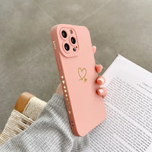 Load image into Gallery viewer, Soft Love Heart Phone Case For iPhone - Premium Phone Case from REYDETECH - Just $10.90! Shop now at Reydetech
