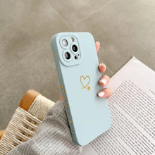 Load image into Gallery viewer, Soft Love Heart Phone Case For iPhone - Premium Phone Case from REYDETECH - Just $10.90! Shop now at Reydetech
