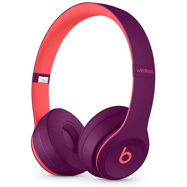 Beats Solo3, Solo 2 Wireless, On-Ear, Purple, Ecological Leather ( 1 Pair Ear Pads ) - Premium  from PadsKing - Just $14.90! Shop now at Reydetech