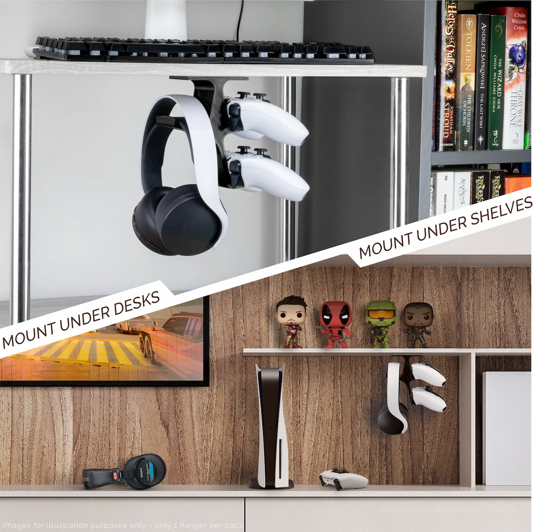 The Treo- Under Desk Hanger - Premium  from Gadgets - Just $15! Shop now at Reydetech