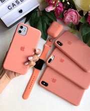 Load image into Gallery viewer, Silicone Case (PASTEL ORANGE) - Premium  from Gadgets - Just $10.90! Shop now at Reydetech
